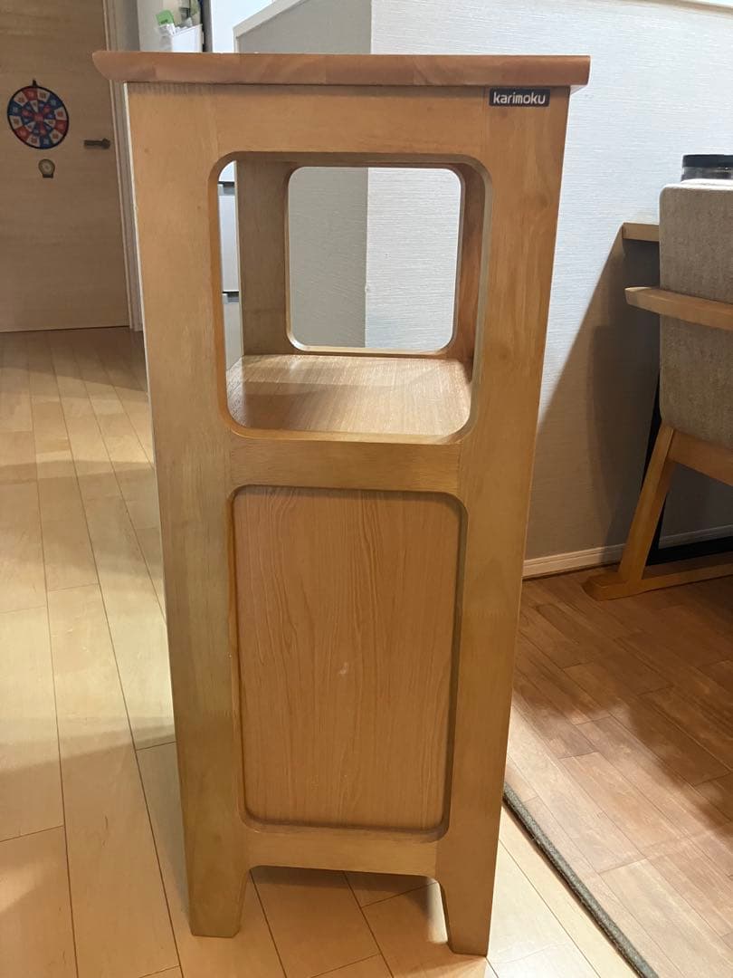 カリモク 電話台