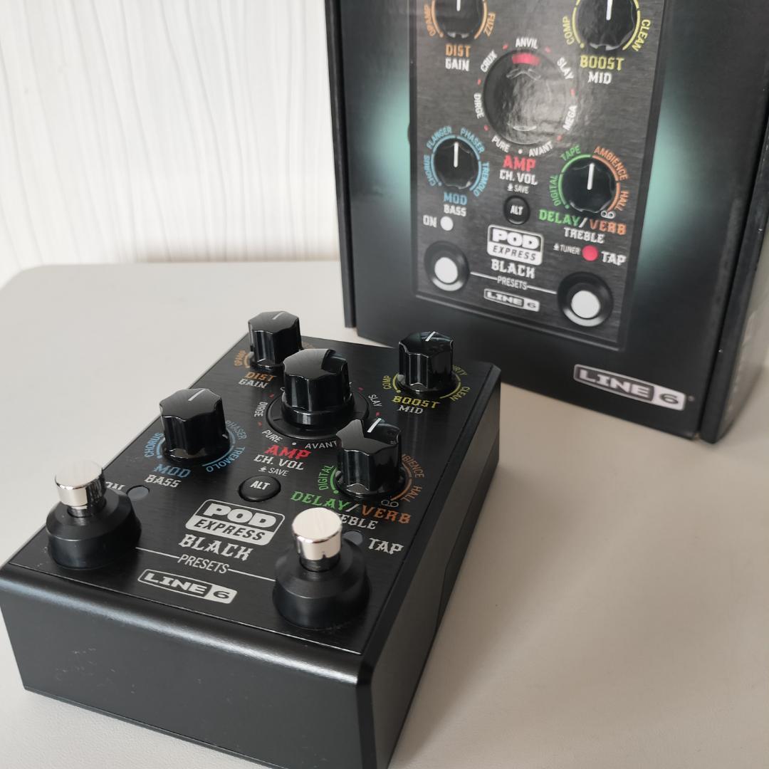 ギター LINE6 POD EXPRESS BLACK