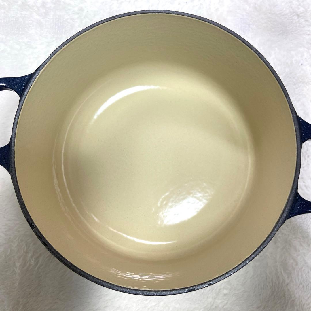 【激レア】LE CREUSET 85周年限定　ミッドナイトブルー　20cm
