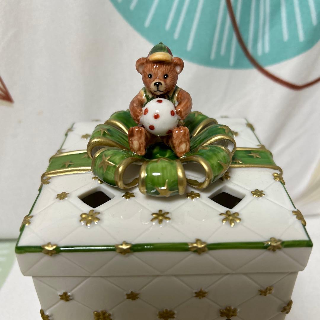 ビレロイ&ボッホ　クリスマス　トイズ　熊のギフトBOX
