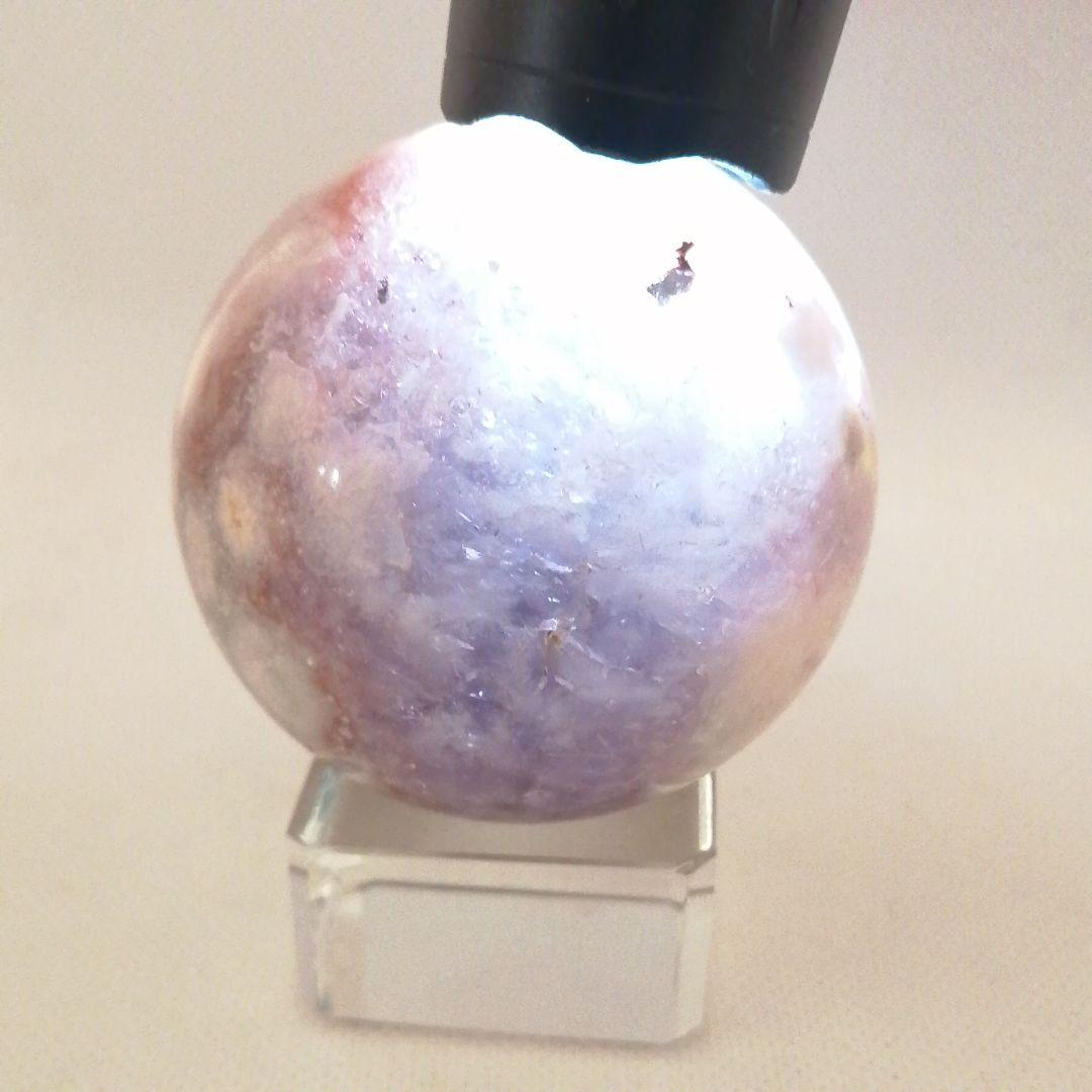 【新品】花束のよう模様とキラキラ結晶が楽しめるピンアメ　12-15