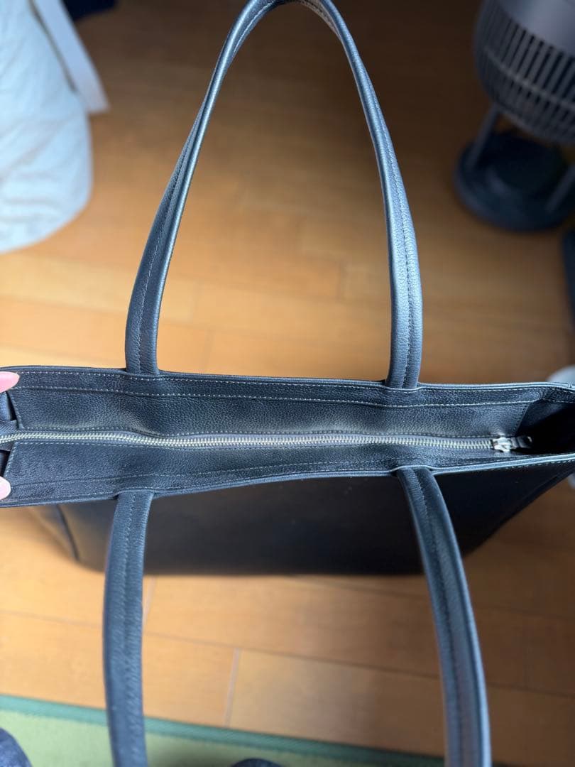 SHIPS スマートレザートートバッグ