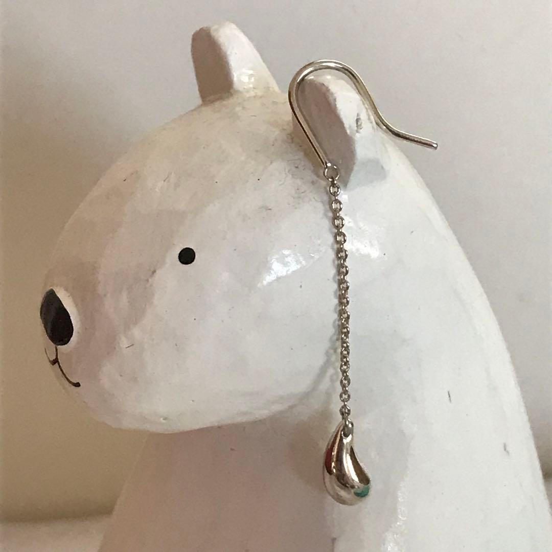 【レア】美品　ティファニー ティアドロップ ロングピアス SV925