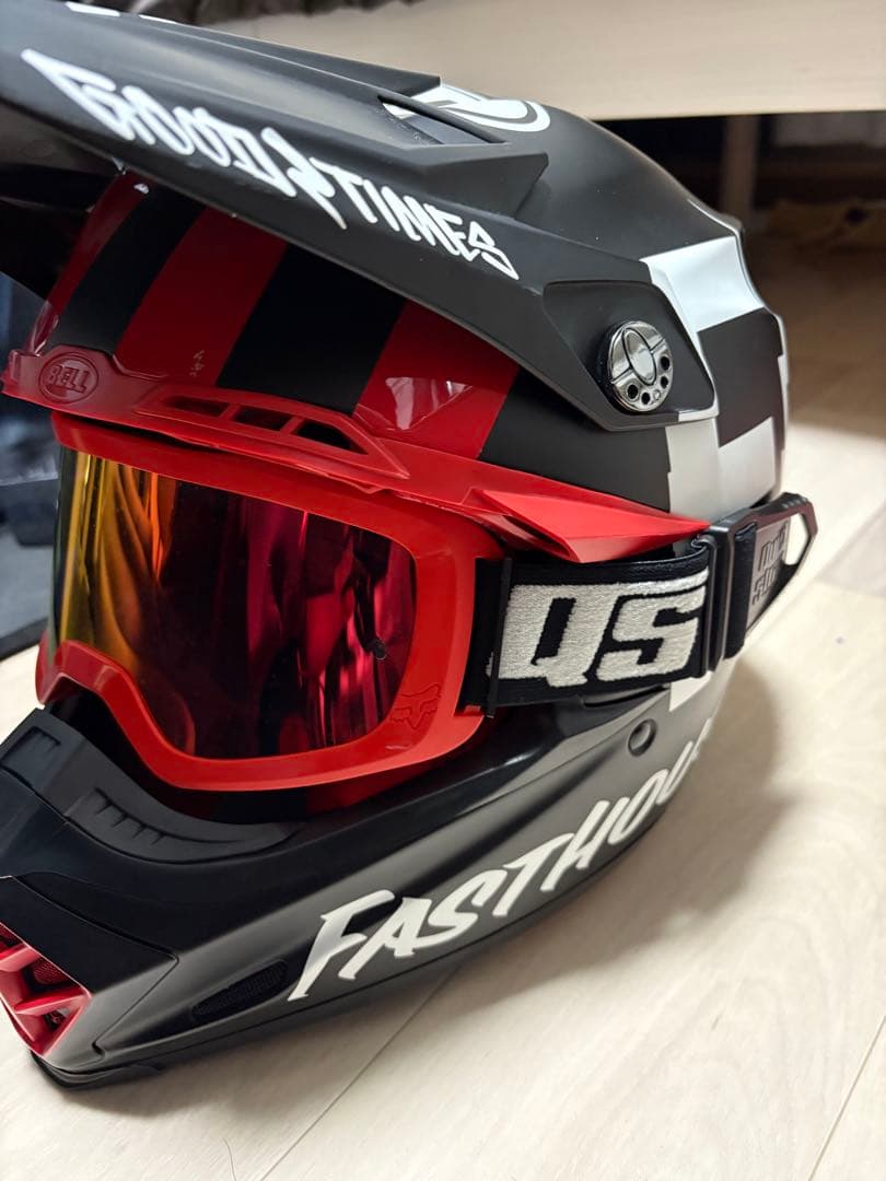 BELL オフロードヘルメット MOTO-9S FLEX ファストハウスLサイズ