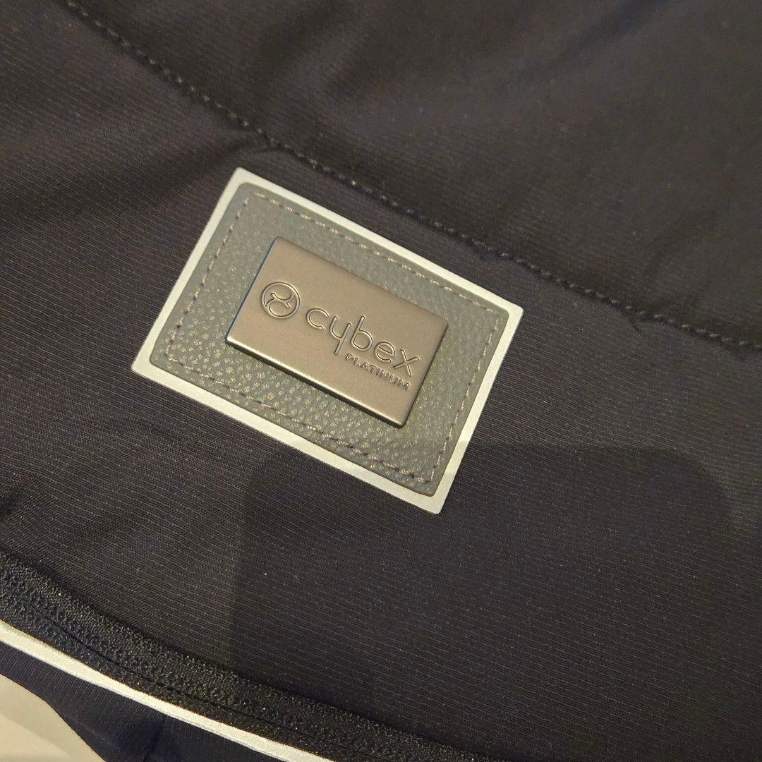 【2024年秋購入美品】Cybex プラチナムフットマフ ブラック【匿名配送】