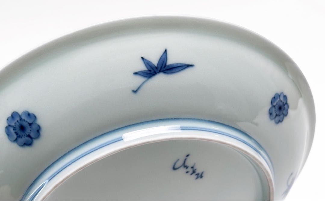 今右衛門窯　紐絵額皿　22cm 未使用品