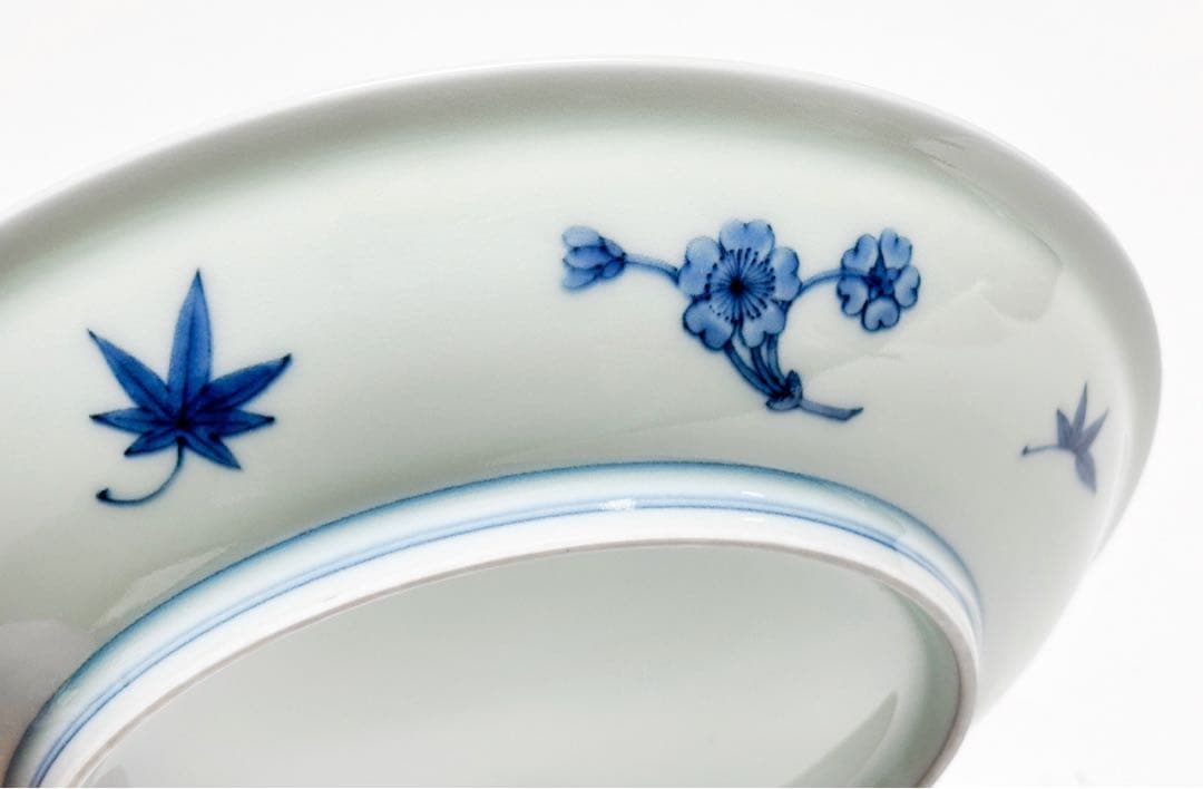 今右衛門窯　紐絵額皿　22cm 未使用品