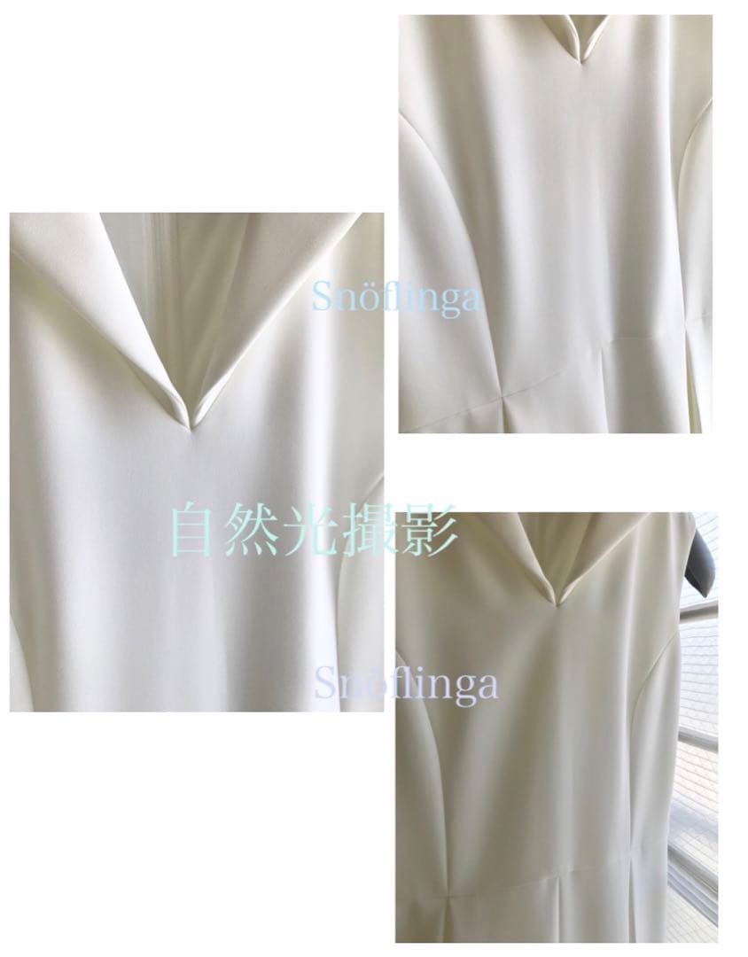 FOXEY ホワイト　ペインタースーツ