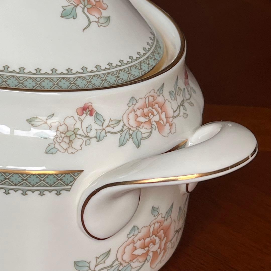 【レア美品】英国製　ミントン★ジャスミン★シノワズリ　カバードベジタブル