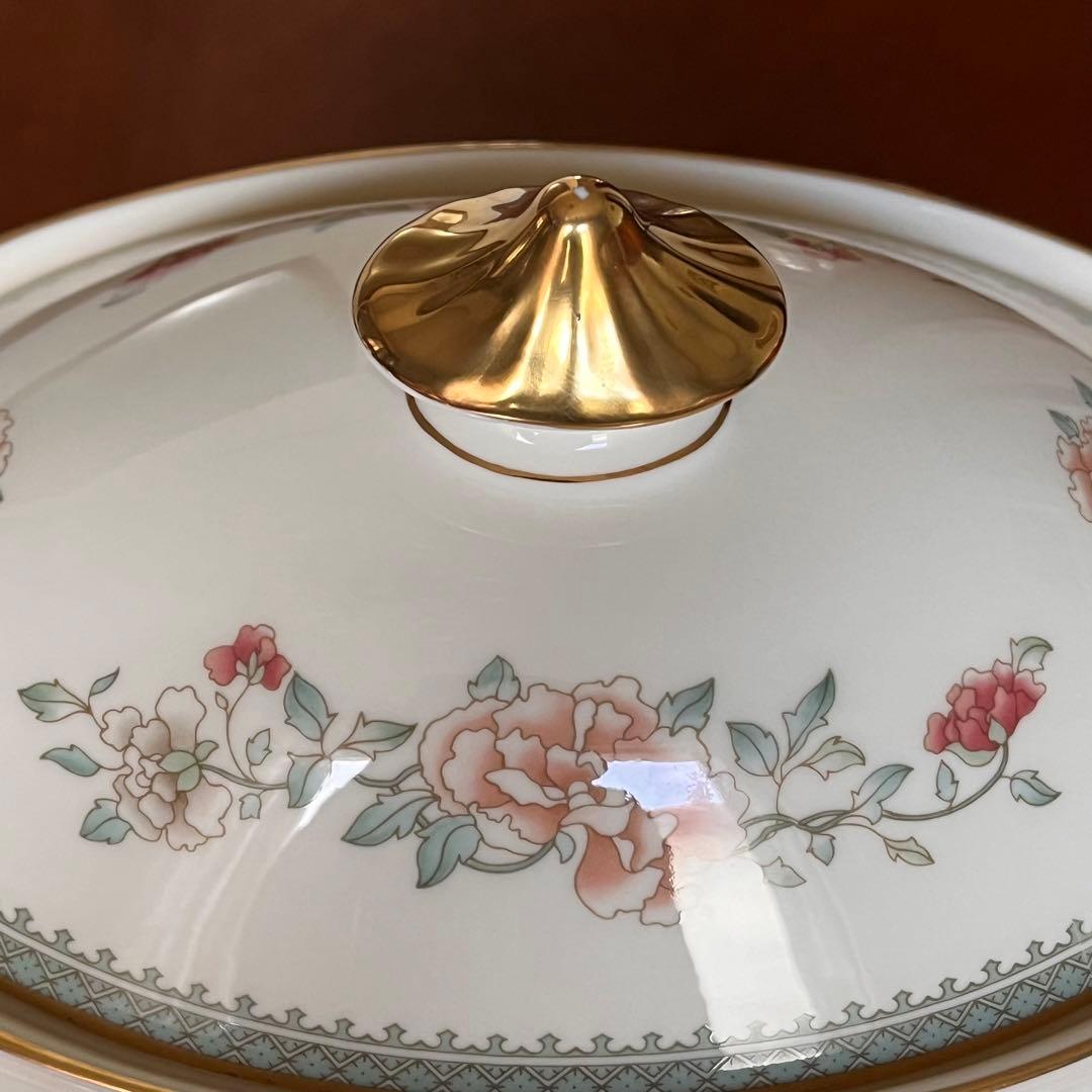 【レア美品】英国製　ミントン★ジャスミン★シノワズリ　カバードベジタブル