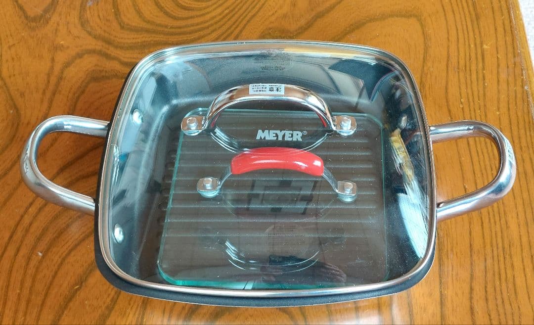 MEYER スクエアグリルパン　24cm 新品未使用　マイヤー