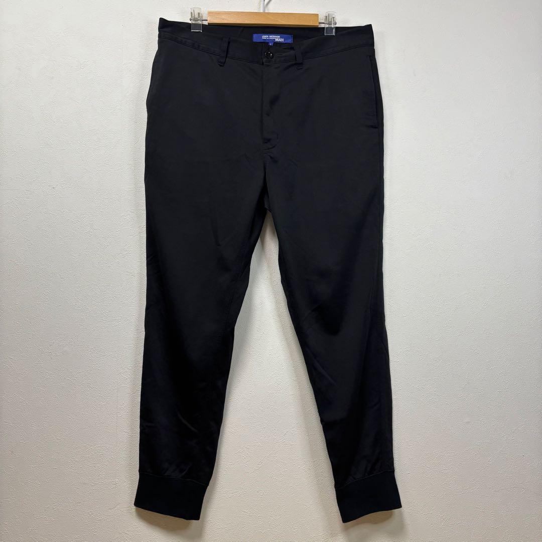 ジュンヤワタナベ コムデギャルソン ジョガー パンツ ボトム 裾リブ ブラック