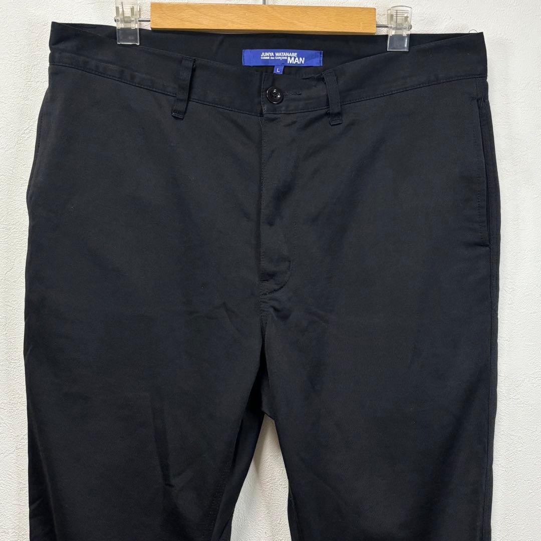 ジュンヤワタナベ コムデギャルソン ジョガー パンツ ボトム 裾リブ ブラック