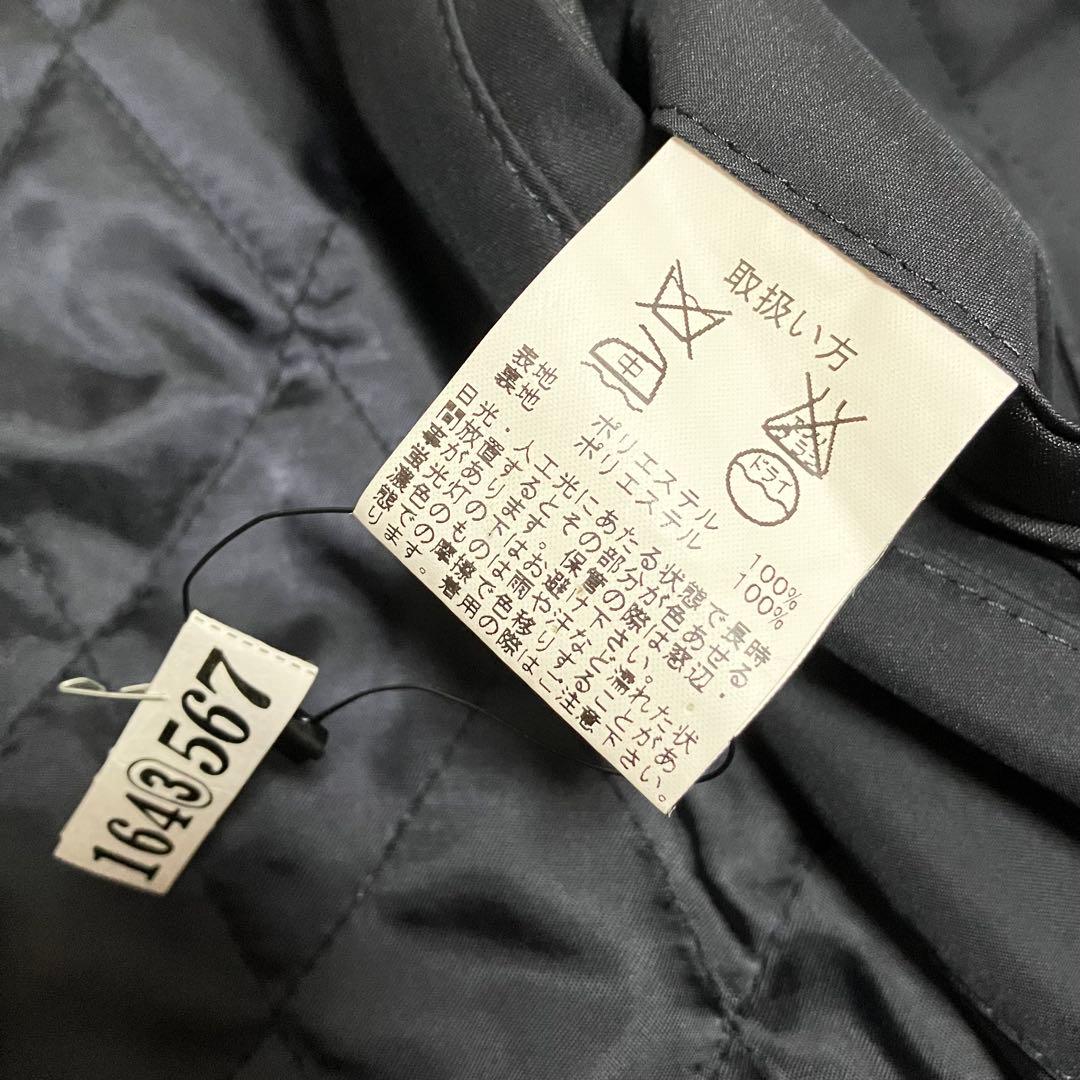 良品　ブルックスブラザーズ　ステンカラーコート　ライナー付き　M　ネイビー　濃紺