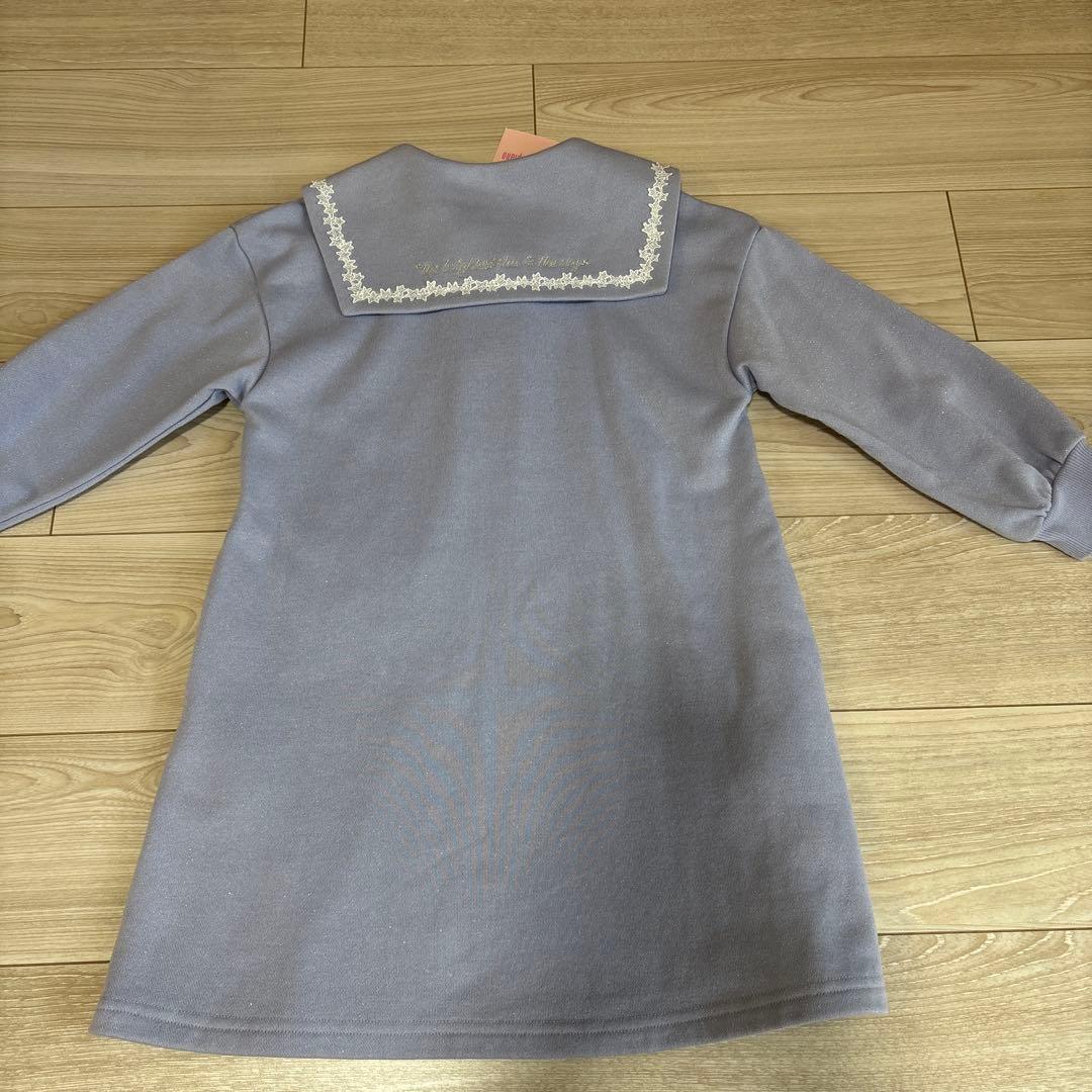 Mezzo Pianoセーラーワンピースとユニコーントレーナーとミントカットソー