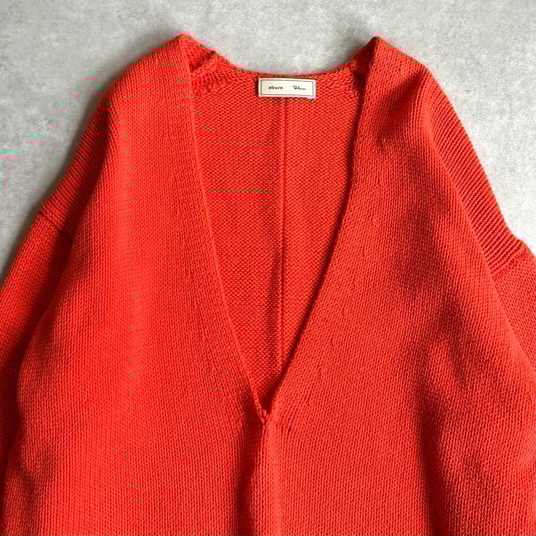 美品 エブール ロンハーマン別注 カシミヤレイヤードニット 深Vネック 2024