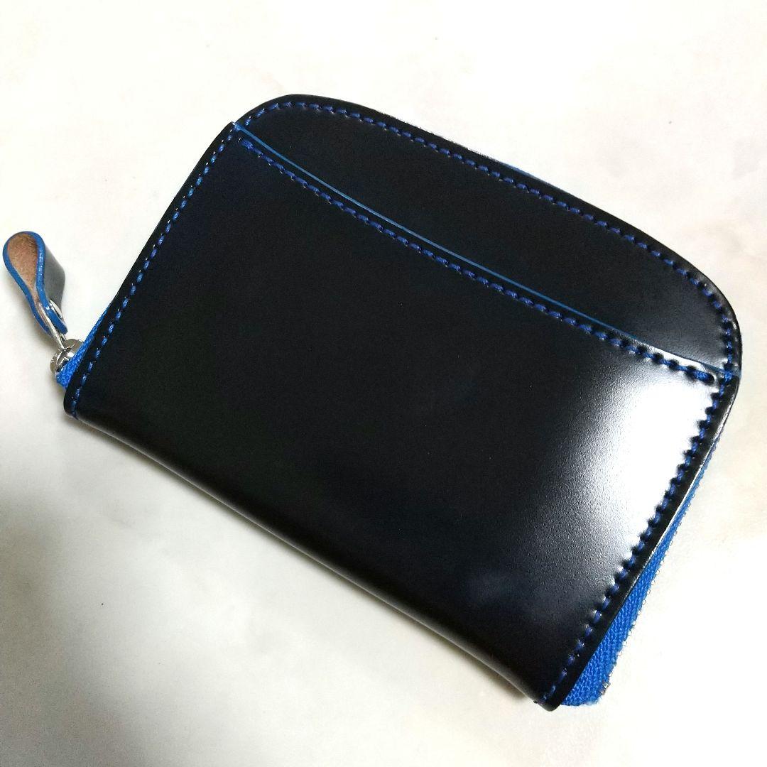 新品同様The CORDVANコードバン コンパクトウォレットキャッシュレス財布