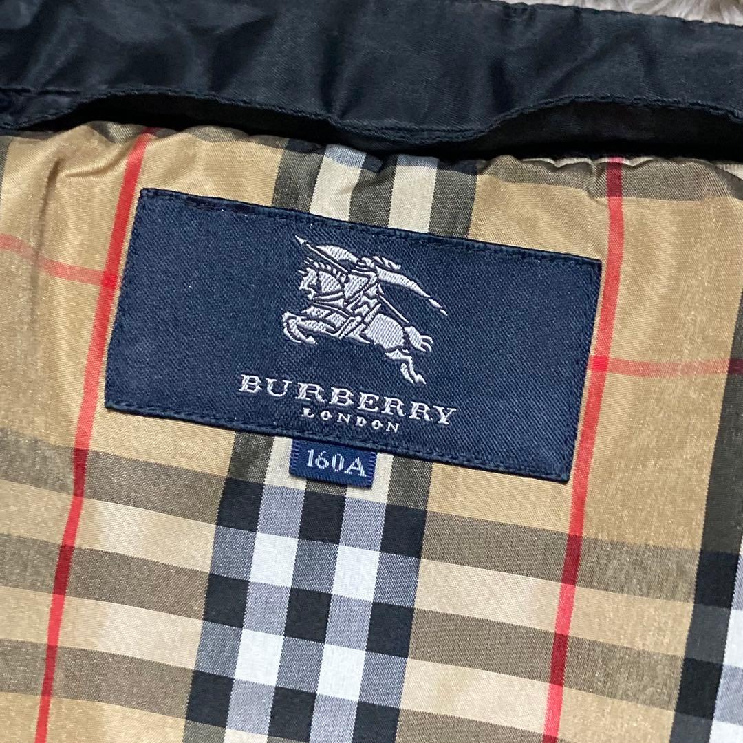 バーバリー　BURBERRY LONDON ファー付きベスト