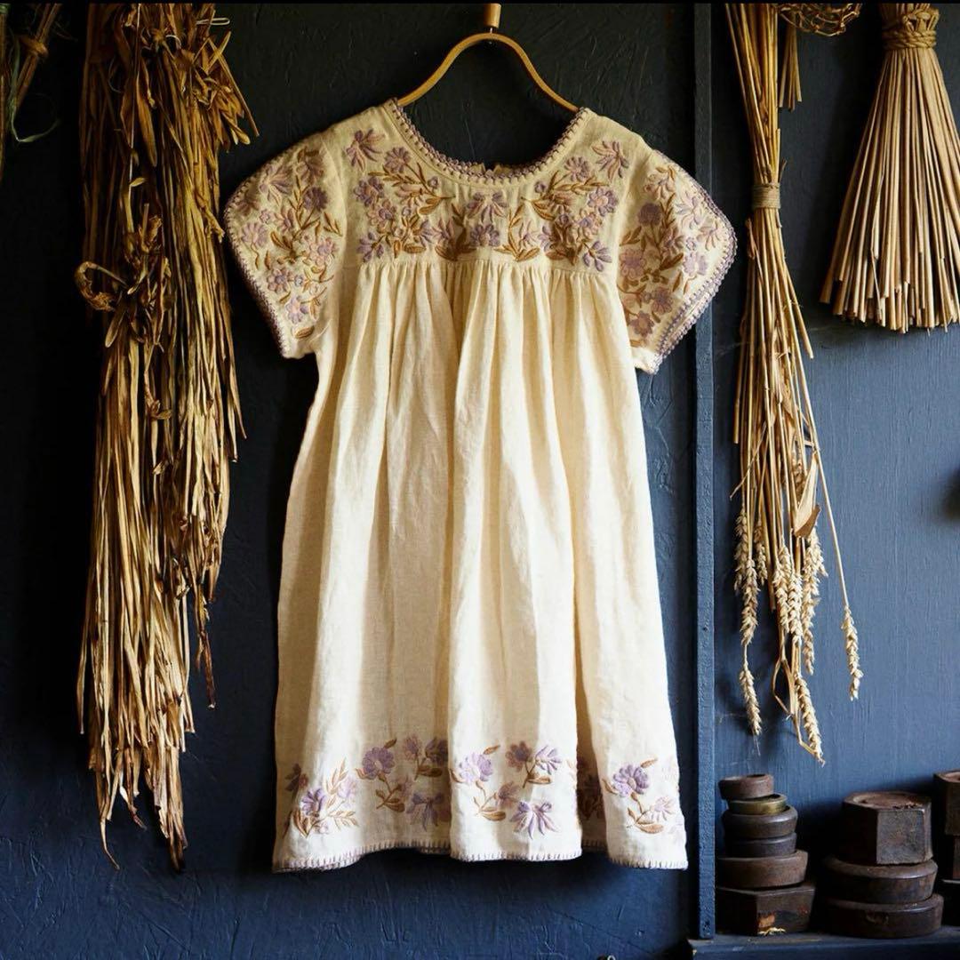 Apolina Stevie Dress 3-5y 紙タグ、ハガキ付き