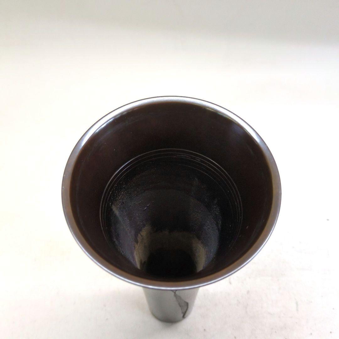 銅製花器「水仙」池坊好み　池坊花器