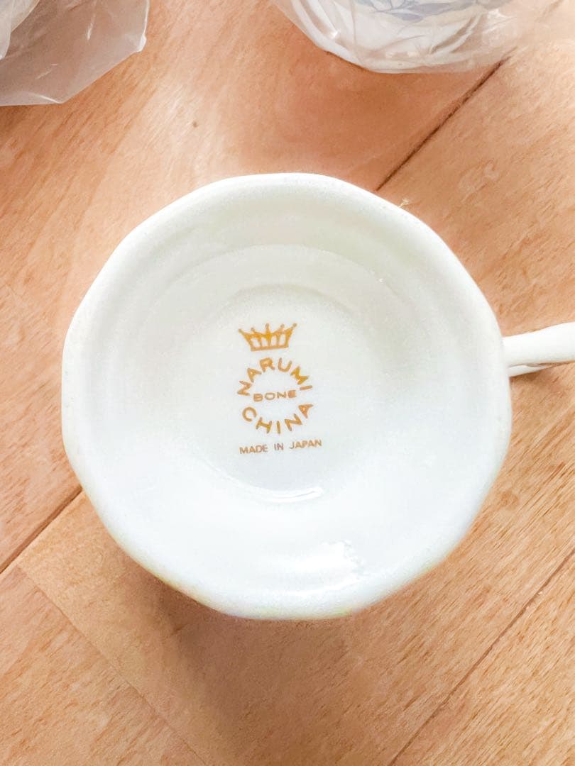 ナルミ ケーキプレート5枚＋カップ&ソーサー 5枚セット