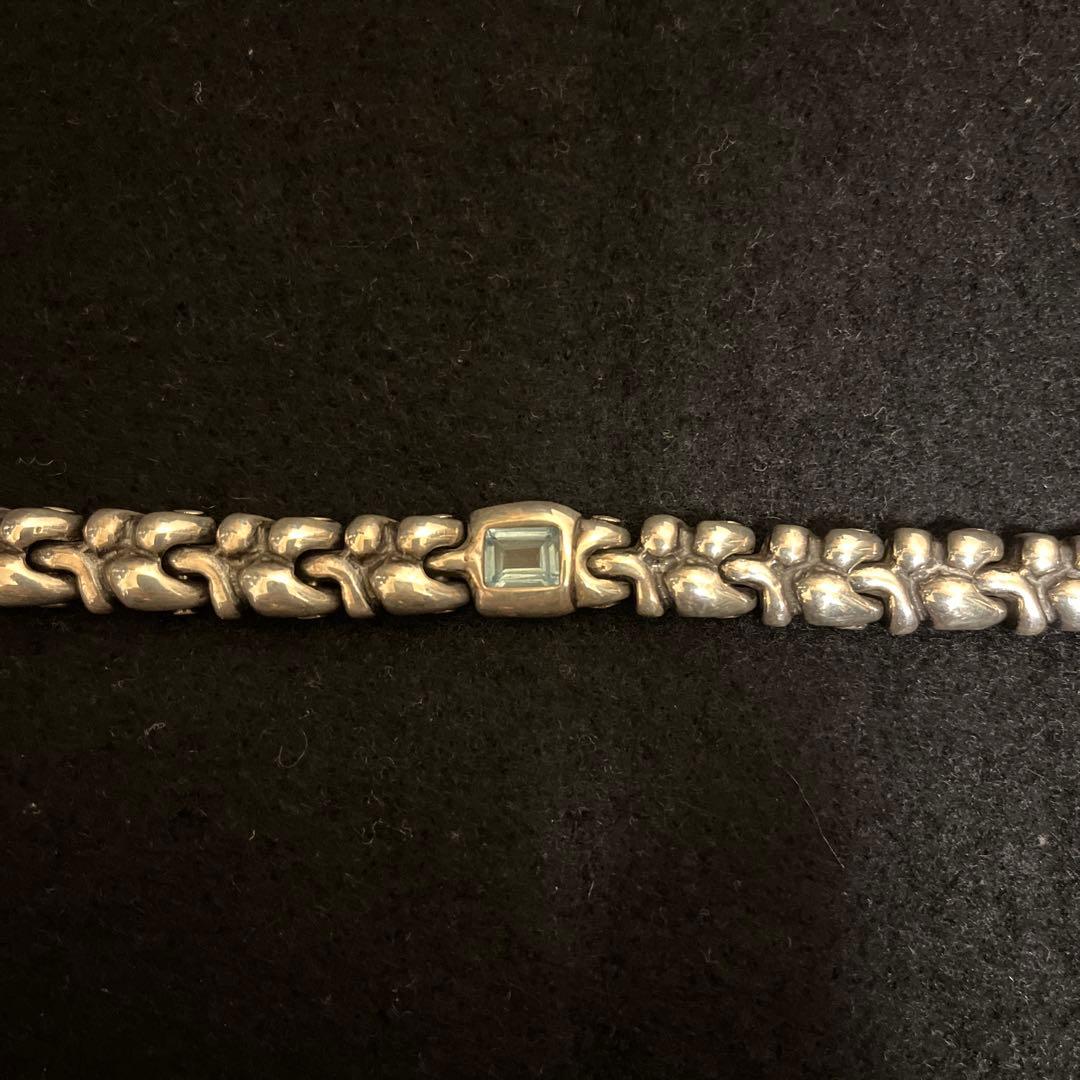 ALEX STREETER ロードリンクブレスレットブルートパーズ