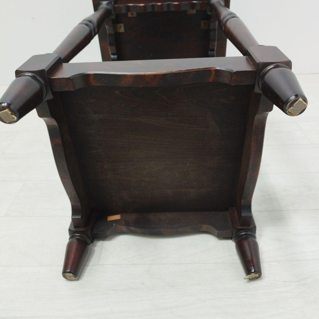 【直接引取可】北海道民芸家具 花台 電話台 サイドテーブル