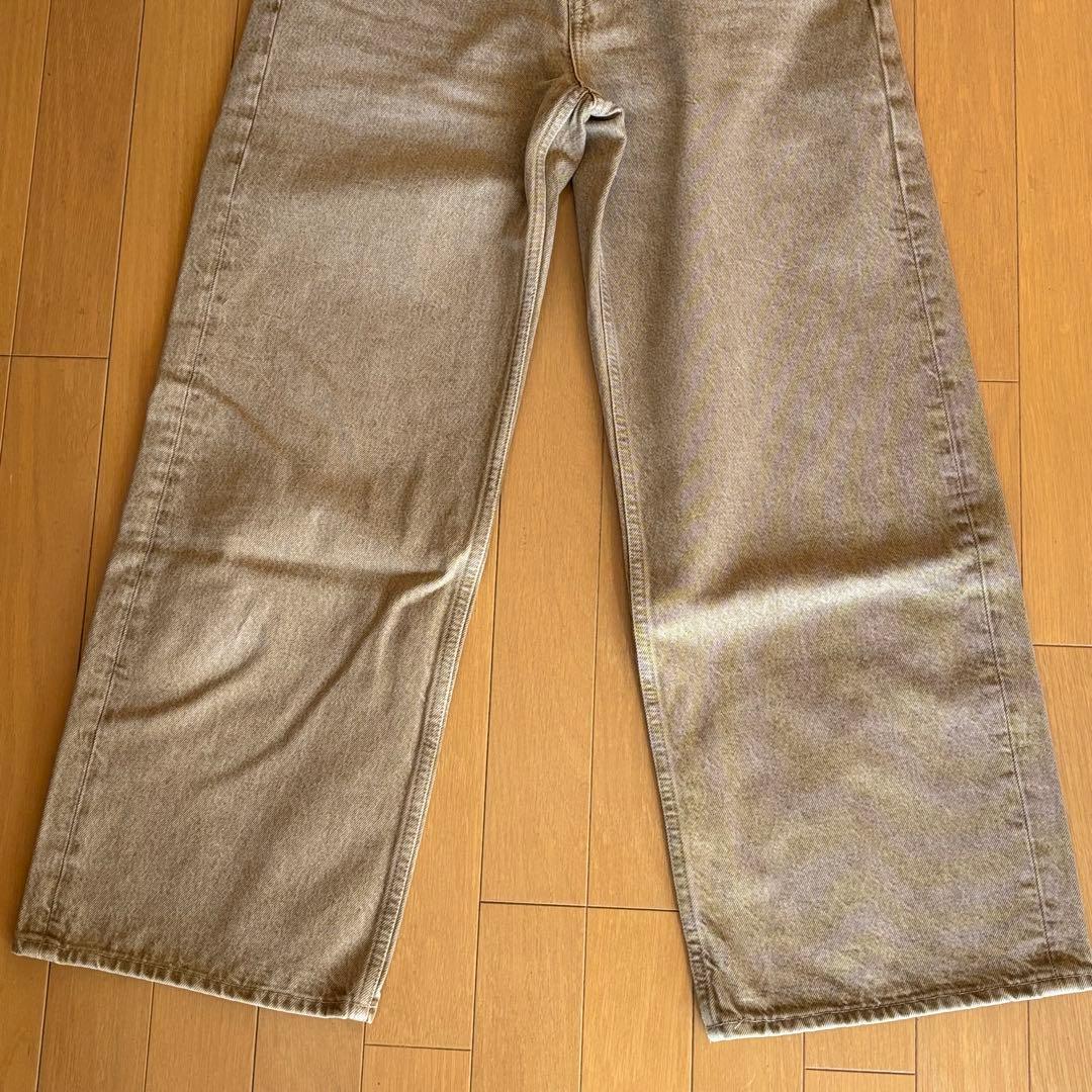 定価37,400円 美品　ポロラルフローレン WIDE LEG CROP デニム