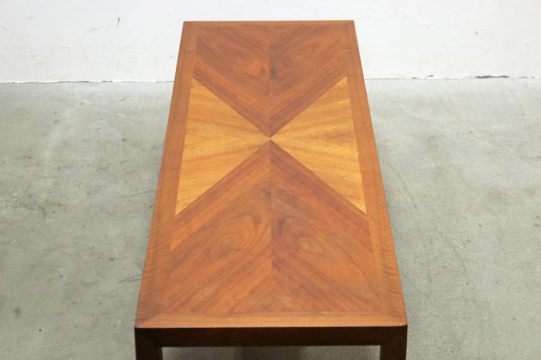 U.S. アメリカ ヴィンテージ レーン ウォールナット センターテーブル