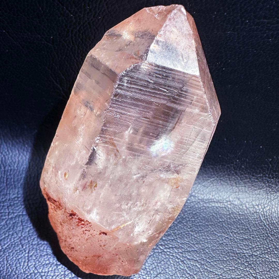 爆レア❗️超綺麗♡可愛い♡レインボー☆ピンクレムリアンシード原石ポイントA1335