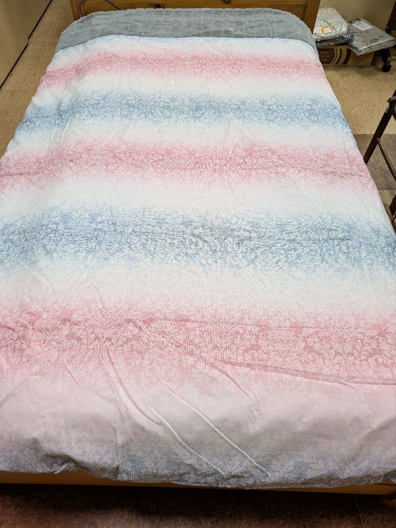 西川あったか掛けふとんカバー2枚組ラビットファー　清水康男様