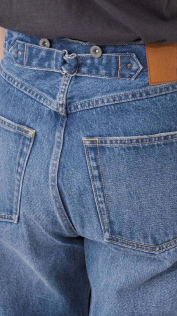 美品スピック＆スパン51/2 STRAIGHT FIT DENIM 28