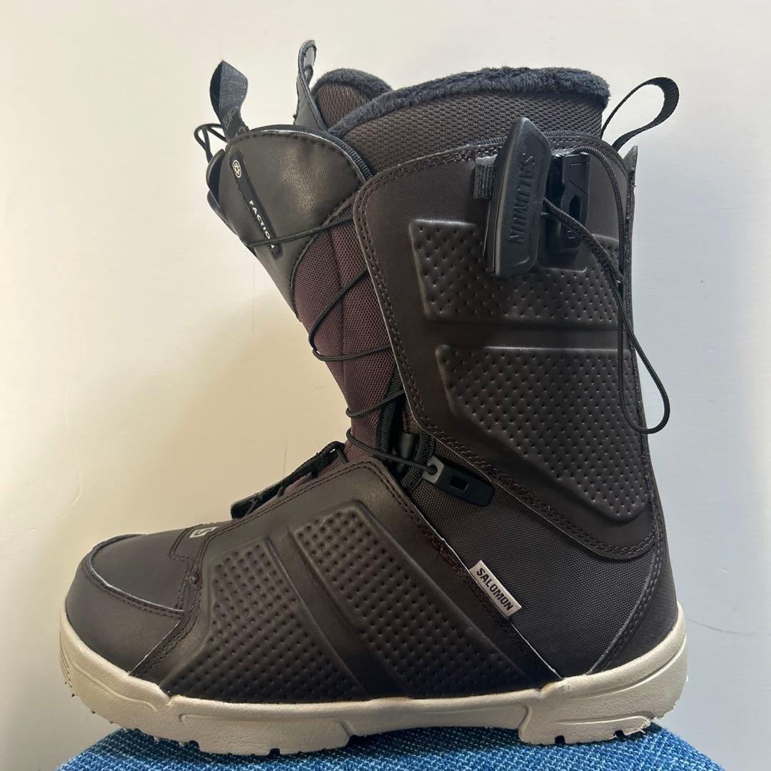 超美品SALOMON FACTION サロモン　スノーボードブーツ