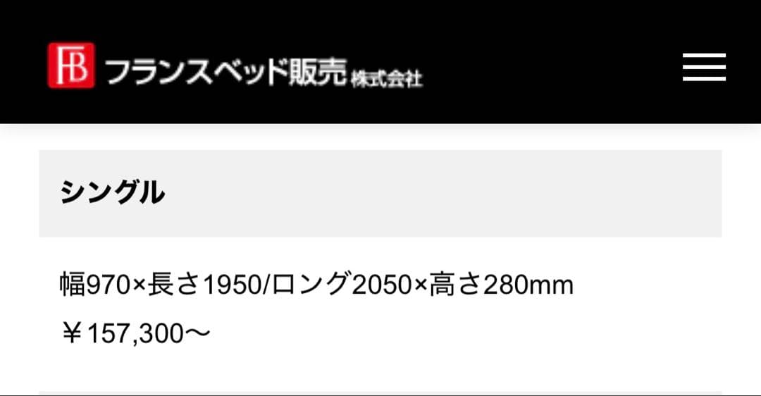 FranceBed フランスベッド　LT-5000 シングルマットレス