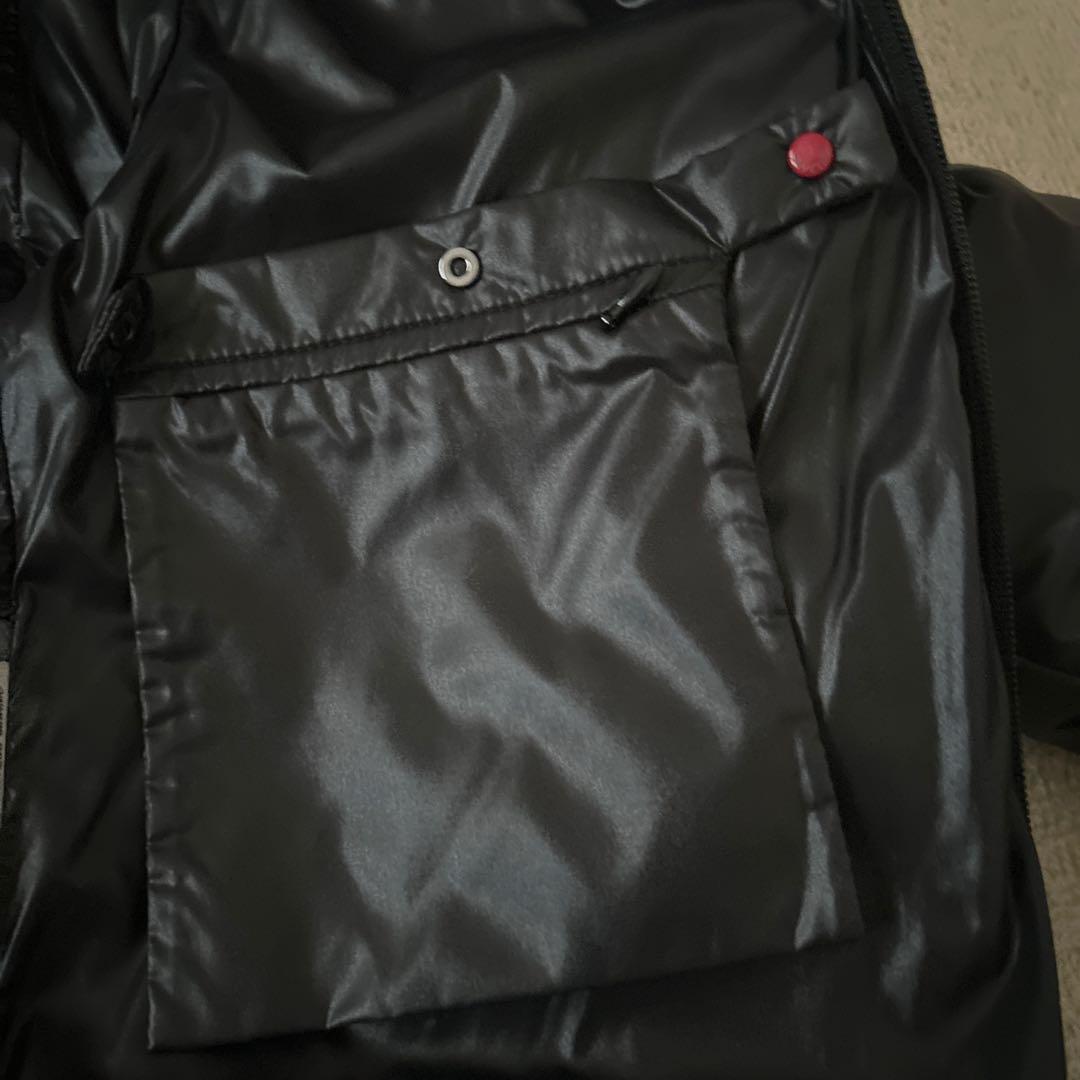 デュペチカ　ダウンジャケット　フード付き ブラック　40