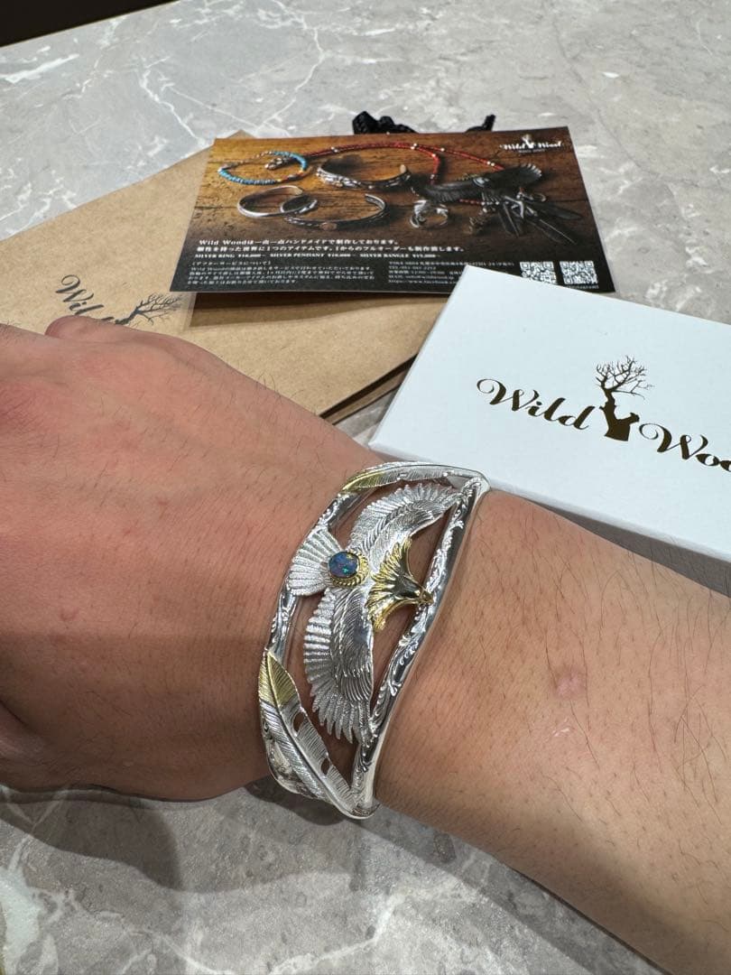 Wild Wood ワイルドウッド バングル 特注品