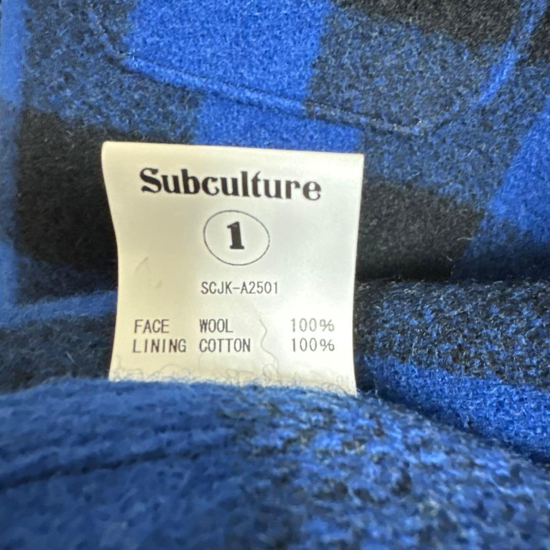 ジャケット・アウター subculture BUFFALO CHECK JACKET