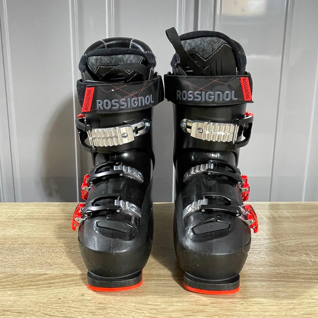 ROSSIGNOL162cm 26/26.5cm ストック110cmスキーセット