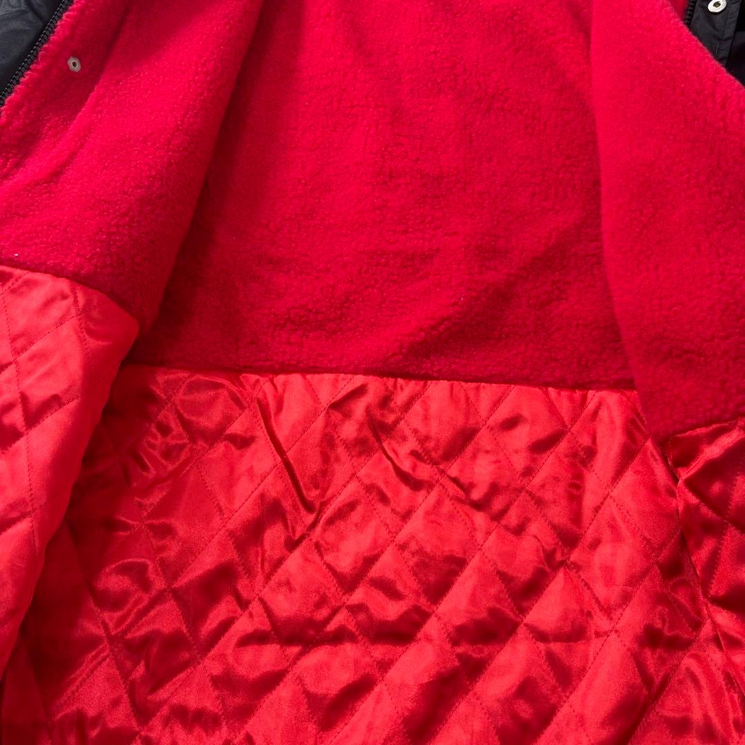 入手困難 80s デサント社製 adidas フード ベンチコート トレフォイル