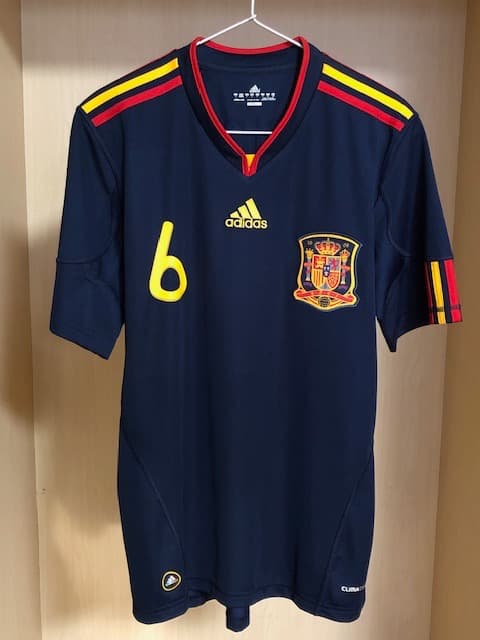 2010 スペイン代表 #6 イニエスタ Sサイズ ワールドカップ優勝