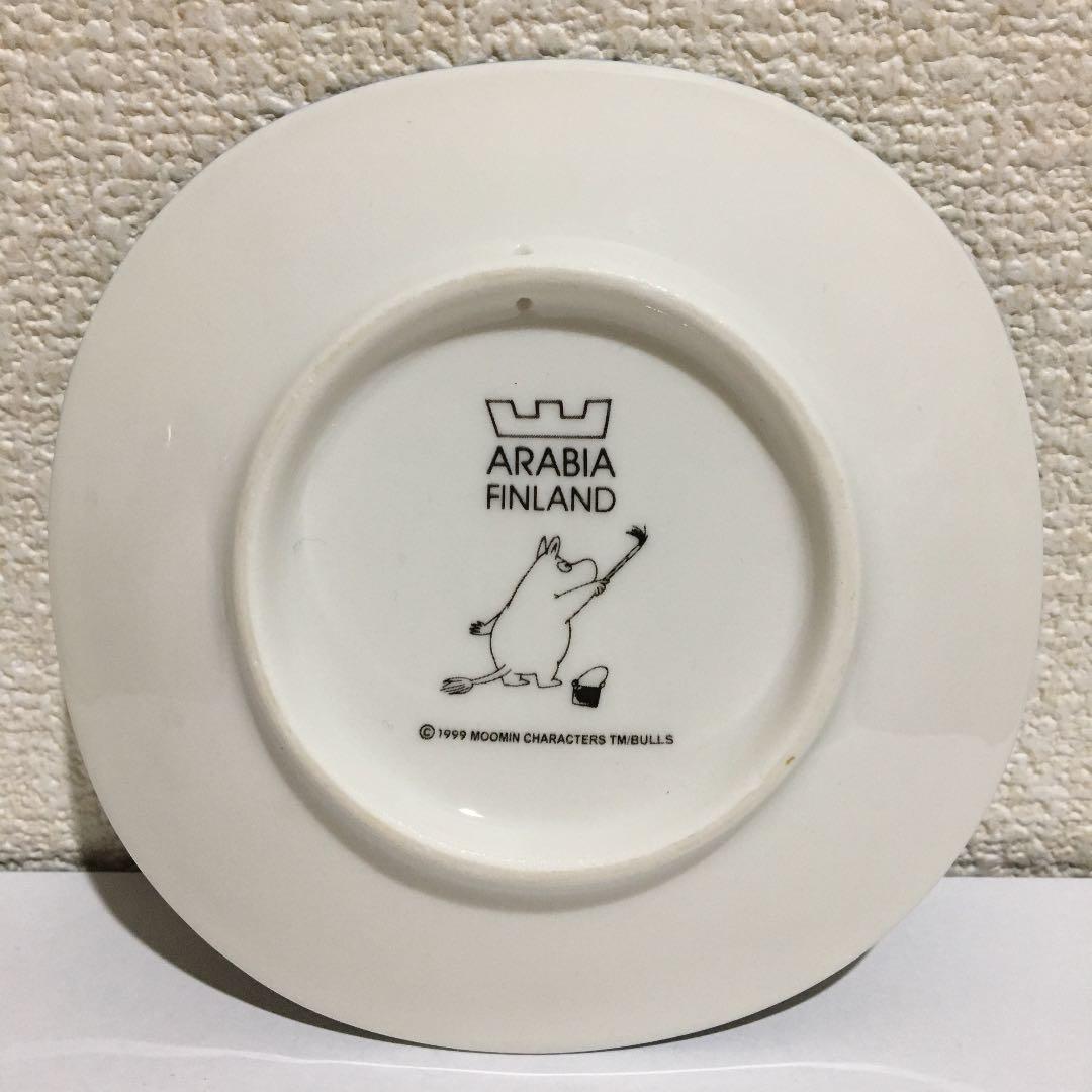 ARABIA ムーミンウォールプレート 裁縫バスケットに昼寝 アラビア