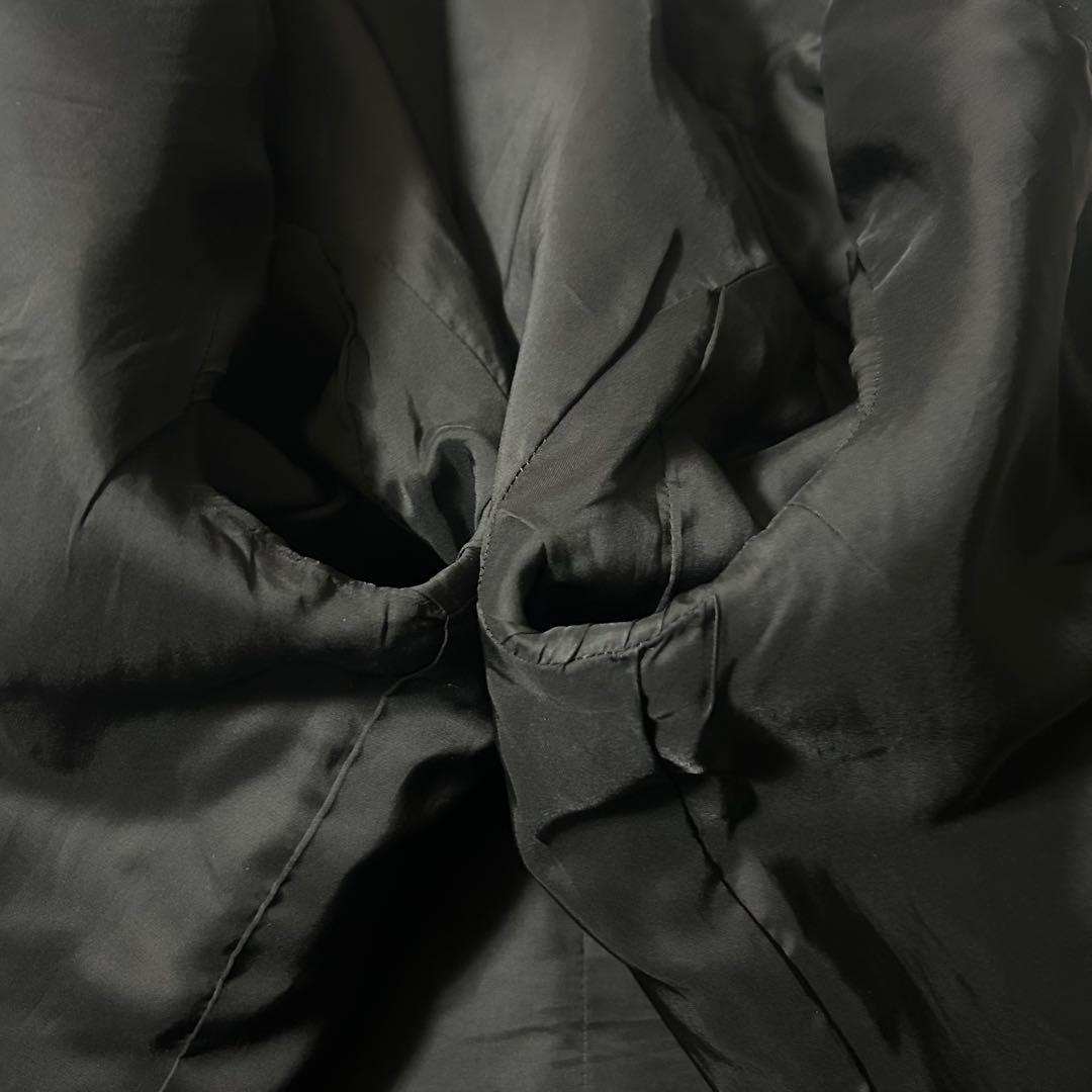 セオリーリュクス スーツ セットアップ ワイドパンツ ダブル 黒 カジュアル