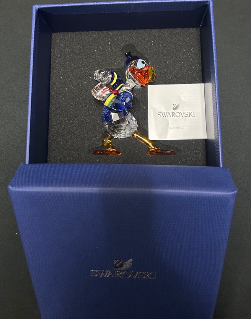 SWAROVSKI スワロフスキー ドナルドダック ディズニーフィギュア