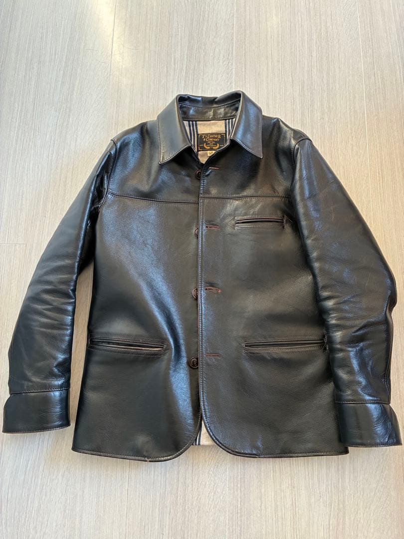 入手困難‼️ 25周年限定モデル　ワイツーレザーカーコート　美品