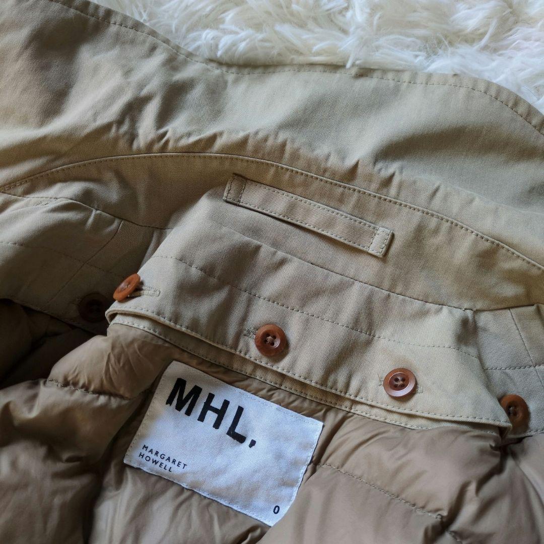 ミモミモザ様MHL. ダウンライナー付きステンカラーコート　マーガレットハウエル