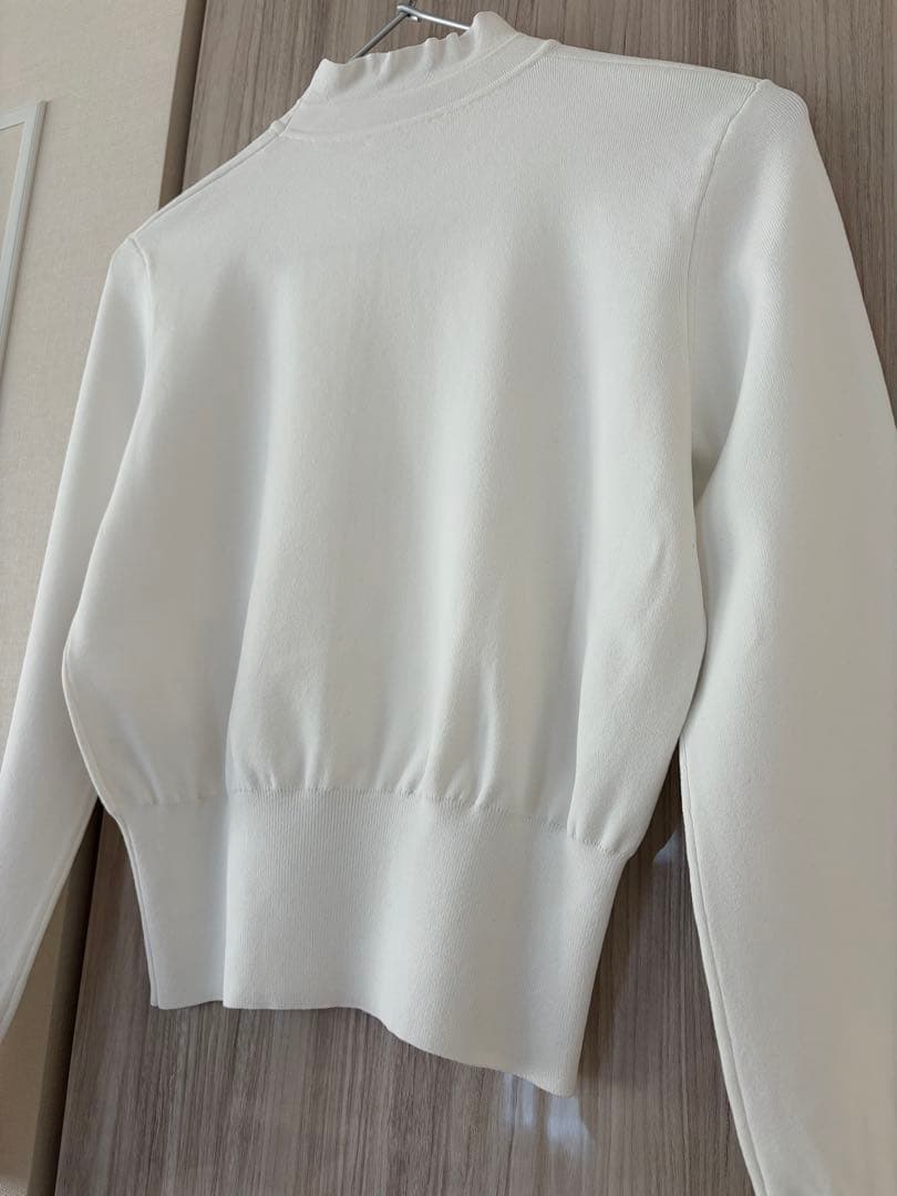 2025SS ESTNATION フリルネックニット 美品