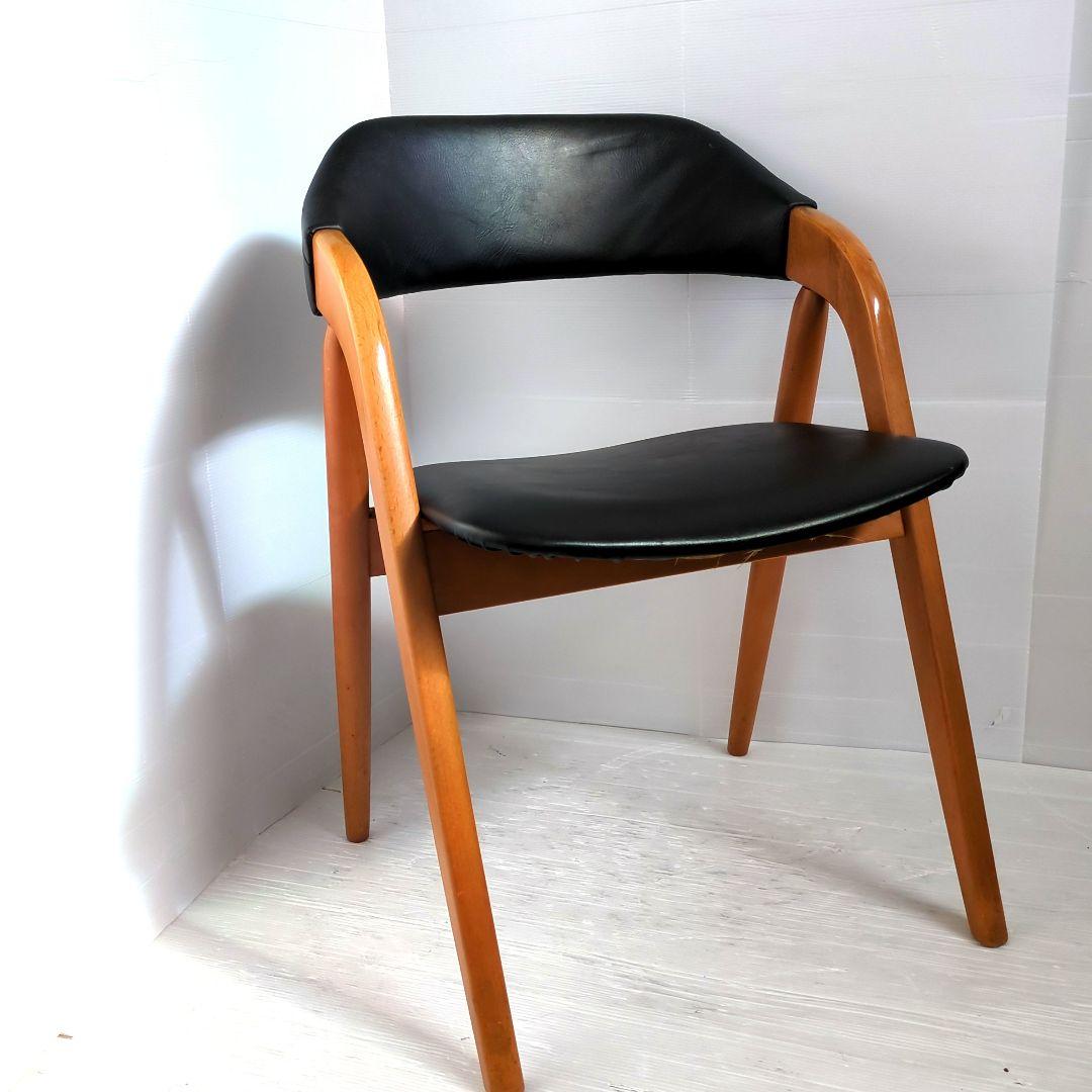 TSUJI レトロ　辻木工　ダイニングチェア