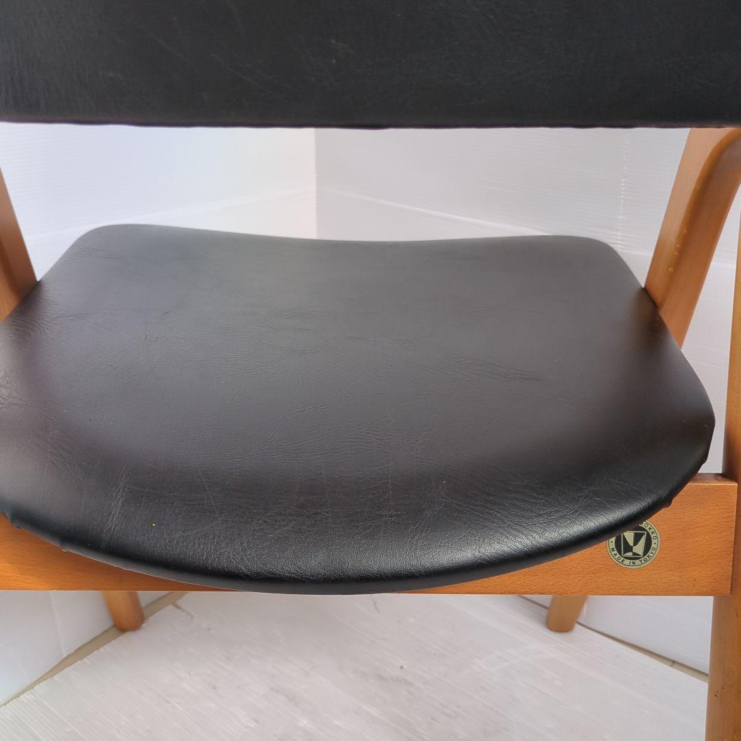 TSUJI レトロ　辻木工　ダイニングチェア