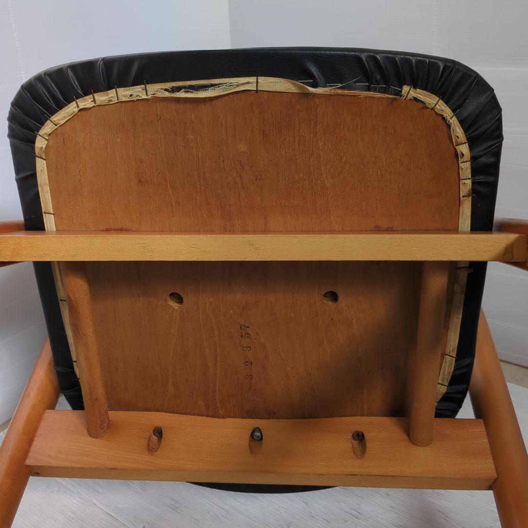 TSUJI レトロ　辻木工　ダイニングチェア