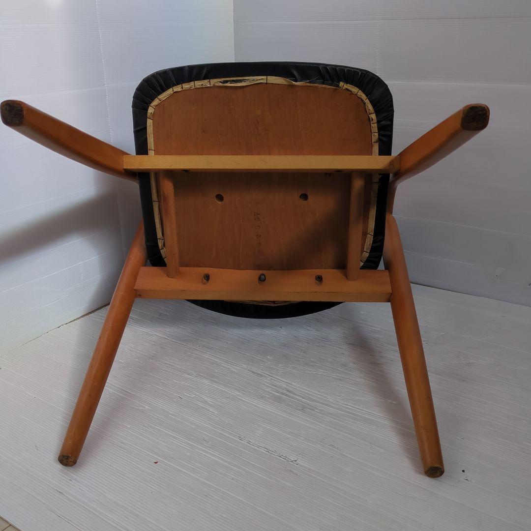 TSUJI レトロ　辻木工　ダイニングチェア